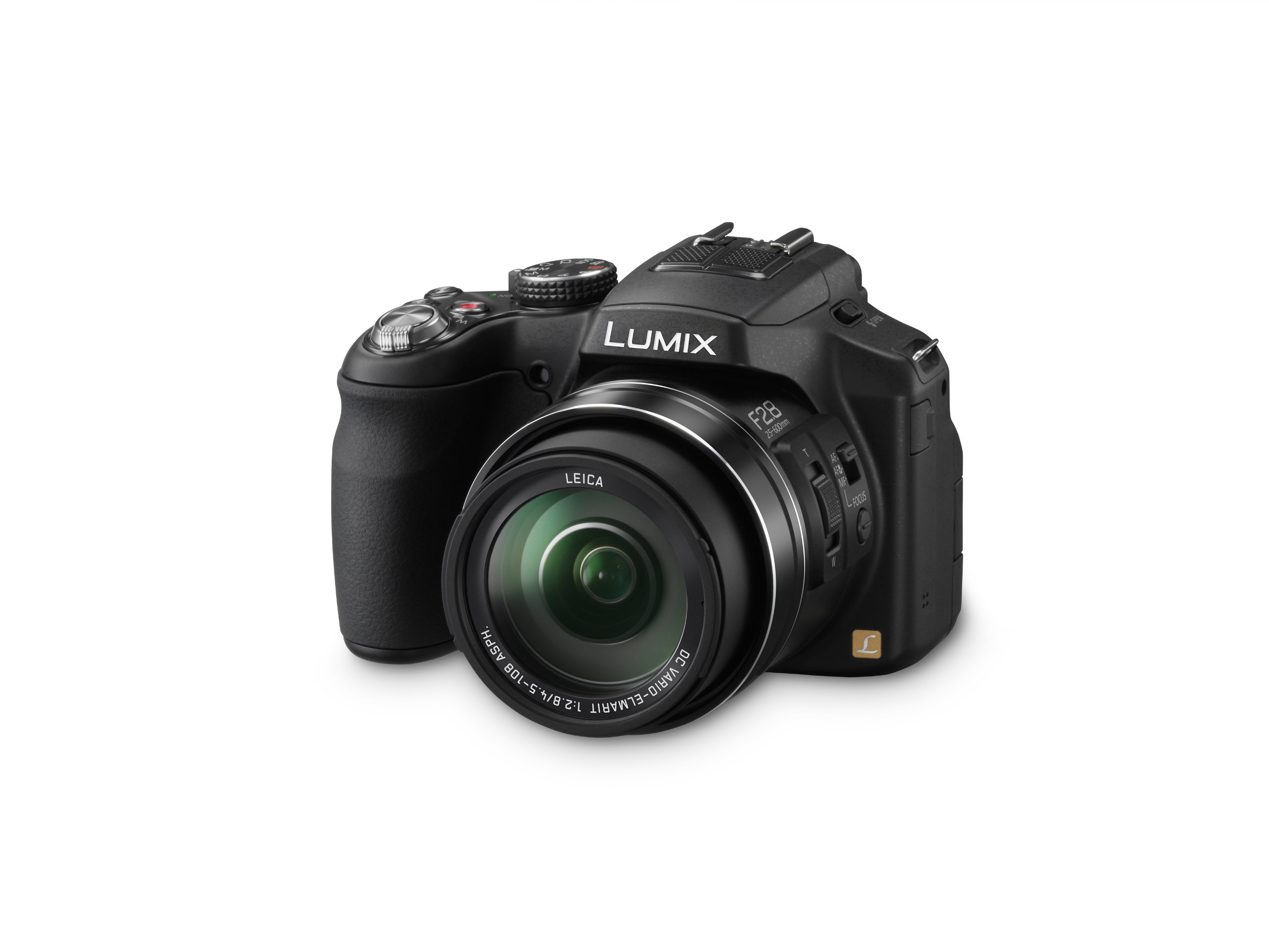 Panasonic DMC-FZ200EG9 Fotocamera Digitale Bridge da 12.1 MP, Schermo LCD 3", Obiettivo Leica DC 24x Full HD, Sequenza a 12 fps, Light Speed AF, Nero