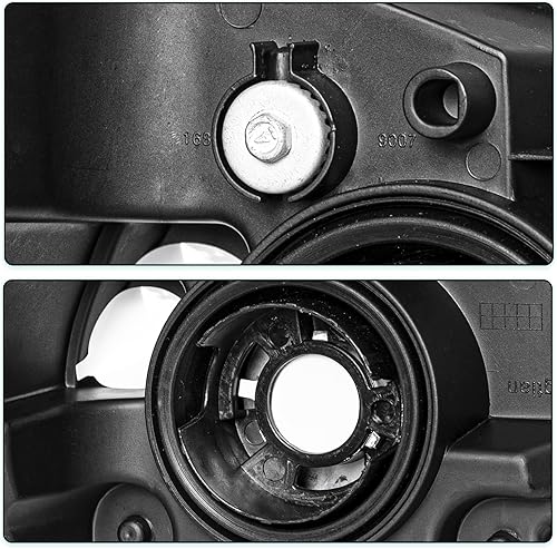 Miniatura 6 de Juego de montaje de faros compatibles con Chevy Cobalt 2005-2010Pontiac Pursuit 2005-2006Pontiac G5 2007-2010 lado del pasajero y del conductor