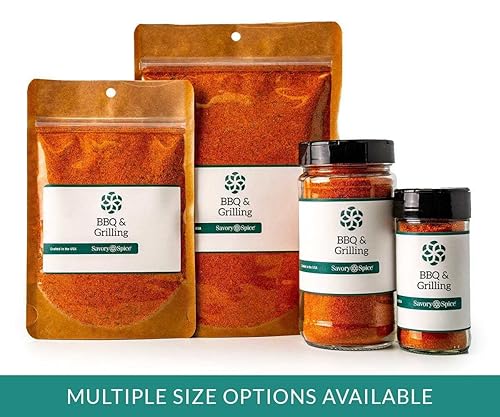 Miniatura 2 de Savory Spice Native Texan BBQ Rub  Condimento seco para barbacoa estilo Texas  Especias para asar, ahumar y barbacoa para carne de res, aves de