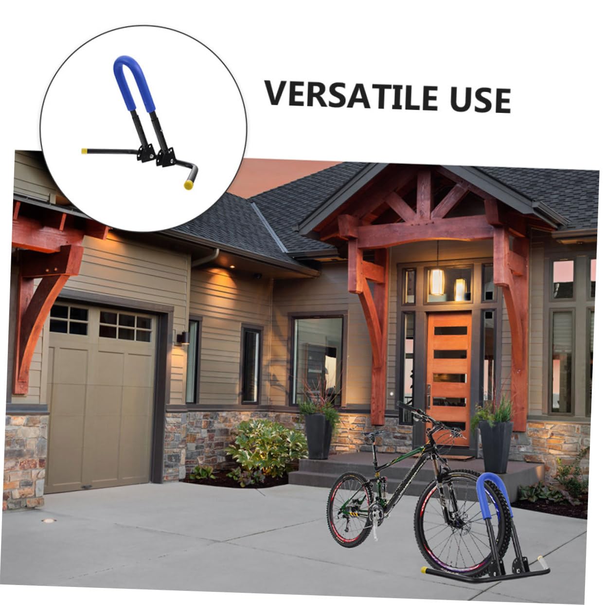 Béquille pour Vélo D’équilibre Garçon et Filles 2 Pièces en Métal Bleu