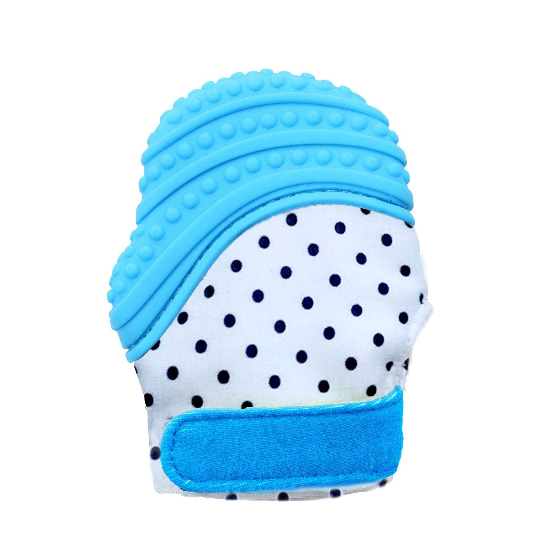 Baby Teething Mitten,Baby Self-Soothing Pain Relief Hand Glove Teether-ONE GLOVE