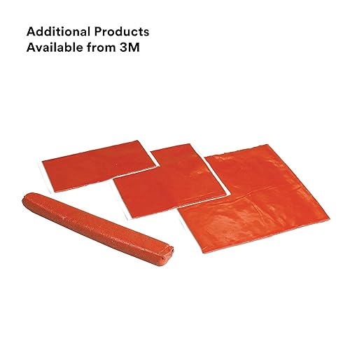Miniatura 6 de 3M Masilla barreras contra fuego moldeable MP +, 1.4 x 11 pulgadas (Paquete de 10)., Rojo, 1