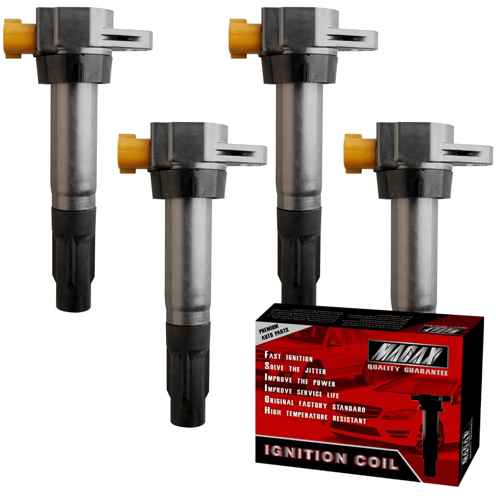 Amazon.com: MACAX Set of 4 Ignition Coils UF634 Compatible with