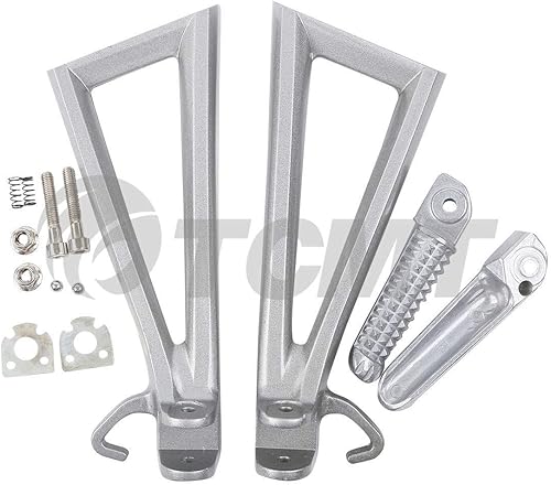 TCMT Soporte de montaje de clavija de pie de pasajero para motocicleta Yamaha YZF R6 2016 2006-2016
