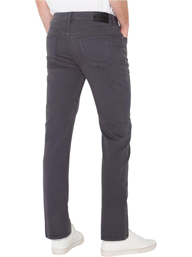 Black Liverpool Los Angeles Kingston Mid-rise Modern Straight Pants