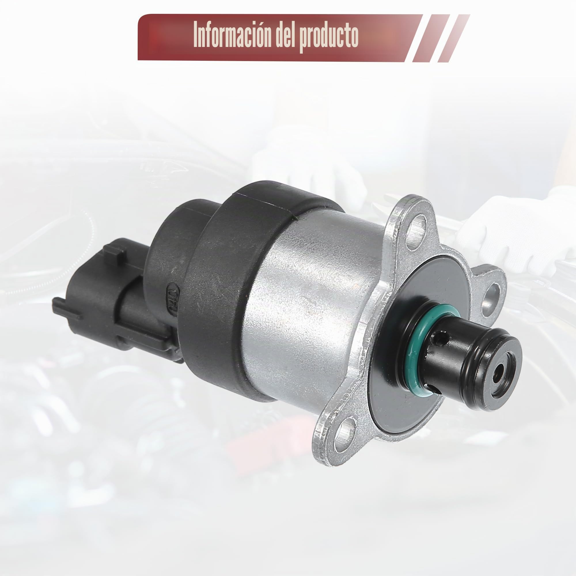QUARKZMAN Válvula Presión Combustible Para Chrysler Voyager 01-07 1Uds | Para Dodge Caravan, Para Jeep Cherokee, 5083671Aa, Metal Plástico, 8,3X4,5Cm, 5,5Mm, 3Mm, Negro, Plateado