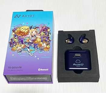AVIOT モンスト コラボ TE-D01d-BT 弁財天 TE-D01d-BT｜AVIOT×モンスターストライク ワイヤレスイヤホン TE