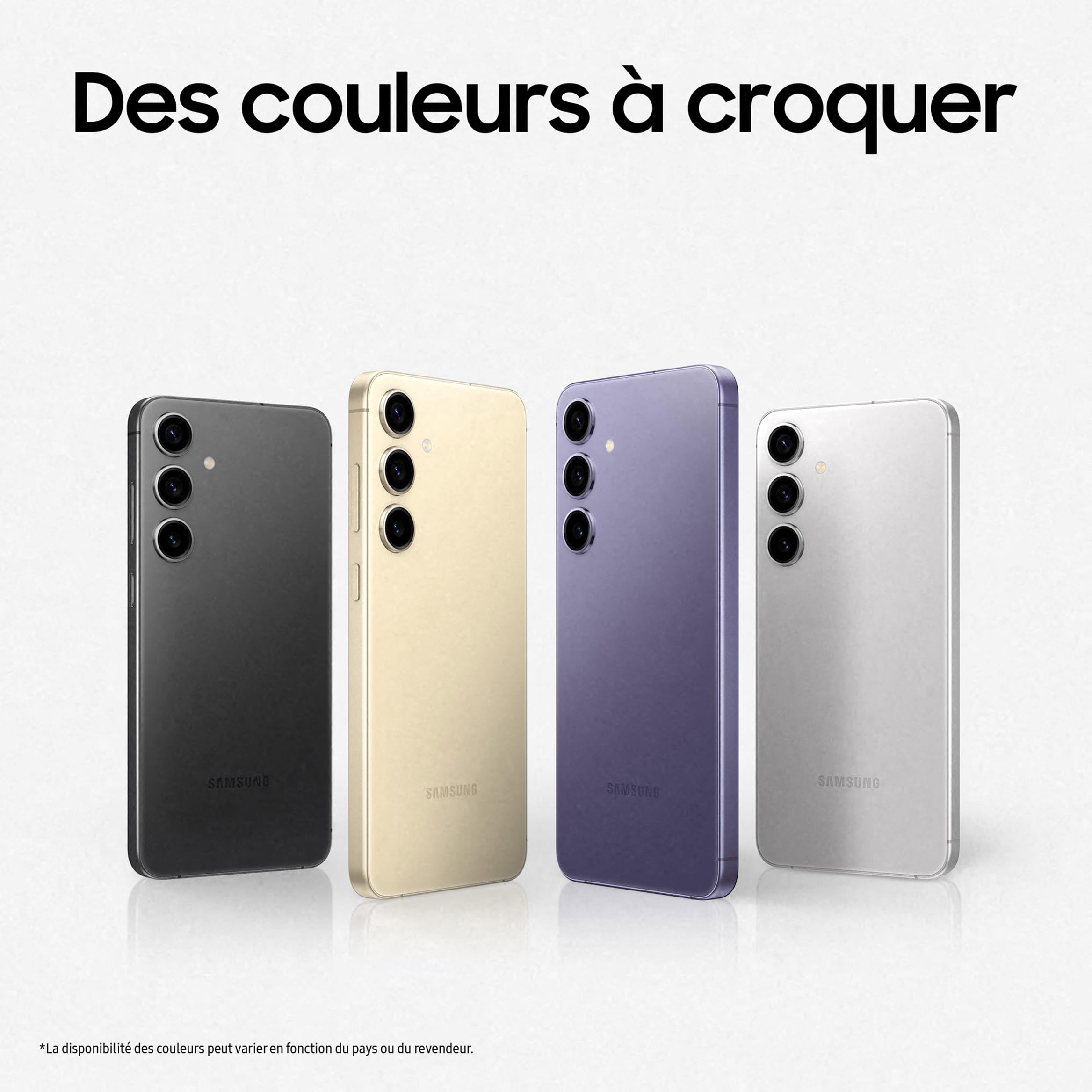 Samsung Galaxy S24 +, Smartphone Android 5G, 512 Go, Chargeur Secteur Rapide 25W Inclus [Exclusivité Amazon], Smartphone déverrouillé, Argent, Version FR