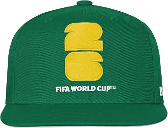 FIFA World Cup 2026 Men's Official Country Emblem Logo Adjustable Snapback Hat Cap One Size