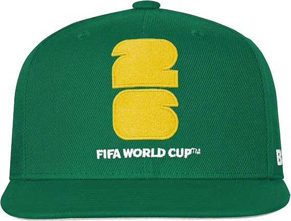 FIFA World Cup 2026 Men's Official Country Emblem Logo Adjustable Snapback Hat Cap One Size