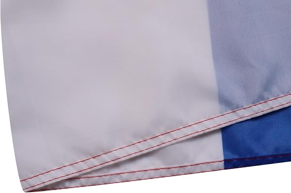 AZ FLAG Bandera de Francia 150 x 90 cm, Capa Bandera Francesa 100% poliéster con mangas integradas, Body Flag francés - 5