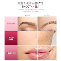 Vista 5 de SINAHET Herramienta de Dermaplaning (12 unidades), Maquinillas de Afeitar Faciales Profesionales para Mujer, Eliminación de Vello Facial y de Cejas