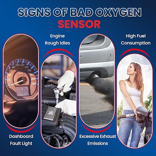 Miniatura 6 de Downstream O2 Oxygen Sensor 234-4256 Fit 2008-2014 for GMC Yukon 5.3L Downstream 4WD & RWD, 2014-2017 for Chevrolet SS, 2010-2015 Camaro, 2008-2014