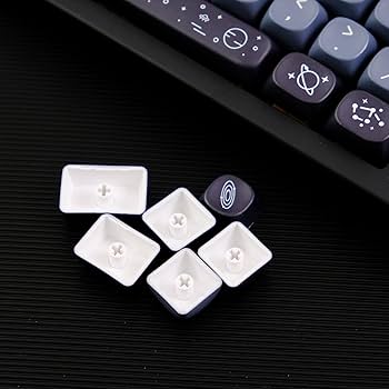 Amazon | ZXMICYFA PBT キーキャップ、126キーカスタマイズ