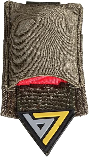Fiocchi di squadra/pennarelli, per softair e paintball, braccio, doppio , rosso, blu - 2