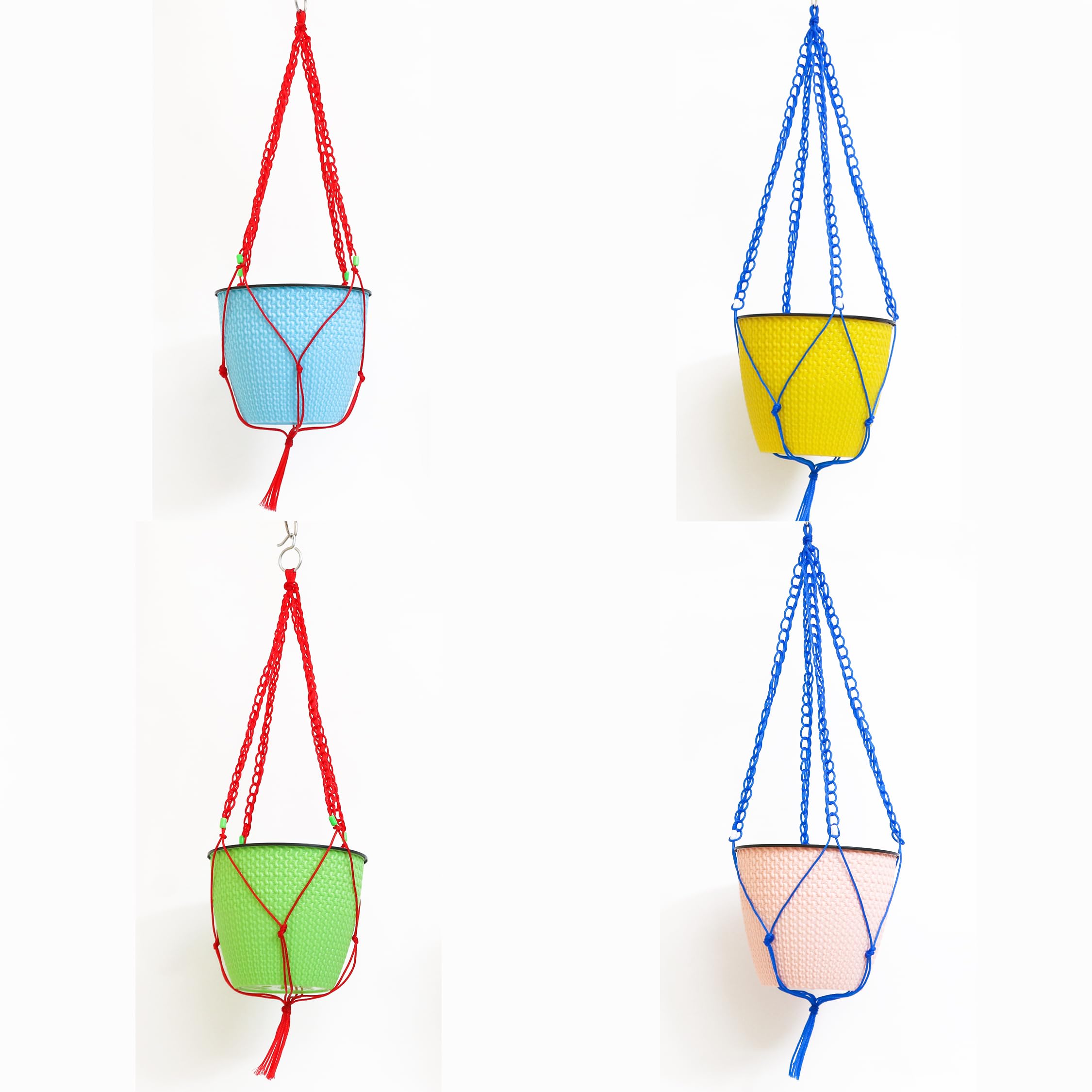 See full amazon price history chart for KENLIA 6" Table Pots Cum Hanging Planter with Self-Watering Planters for Indoor, Outdoor & Balcony Garden (Colours-1 Yellow,1 Green,1 Blue & 1 Pink) with Hanging Rope 4 Nos Any Colour. KENLIA 6" Table Pots Cum Hanging Planter with Self-Watering Planters for Indoor, Outdoor & Balcony Garden (Colours-1 Yellow,1 Green,1 Blue & 1 Pink) with Hanging Rope 4 Nos Any Colour. (B0C9S1Y79Y) Amazon Price History, Amazon Price Tracker
