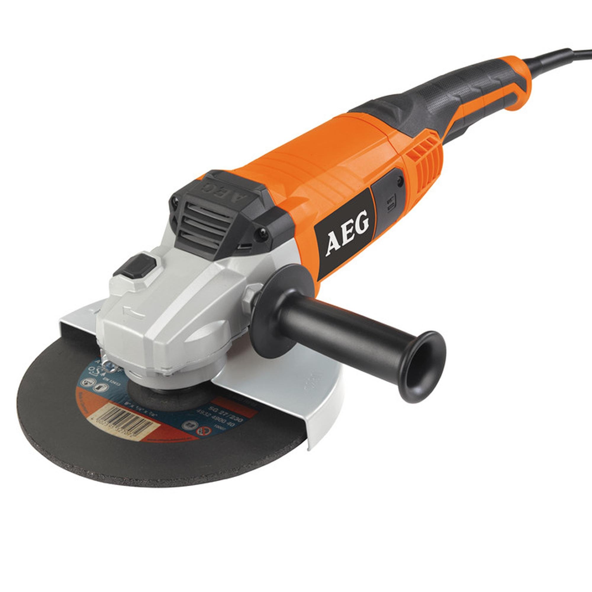 Smerigliatrice ang.2200 W - 230 mm.disco- int.uomo morto