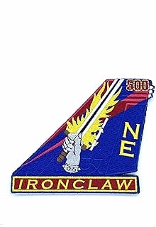 VAQ-136 Gauntlets Ironclaw Tail Flash Patch â€“ With Hook and Loop