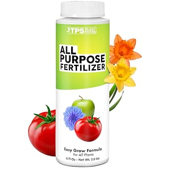 All Purpose Fertilizer Complete Liquid Plant Food for Healthy Growth, Strong Roots & Vibrant Plant Health, 8 oz