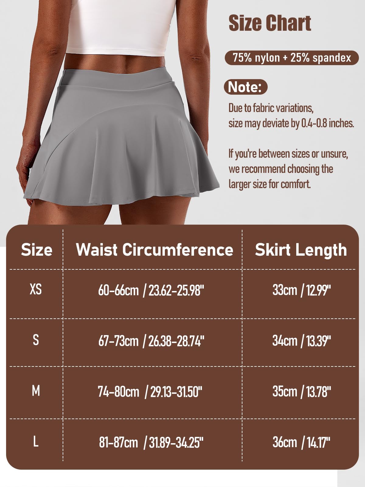 Jupe de Tennis Femme Taille Haute Jupe Short Plissée avec Poches Court Mini Jupe de Sport pour Golf, Running, Pickleball