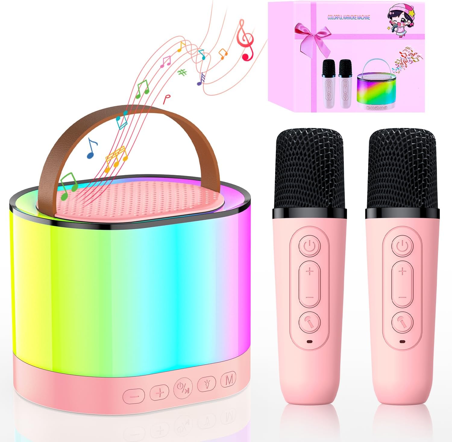 Mini Karaoke Machine for Kids, Toys for Ages 3-13 Togo Ubuy