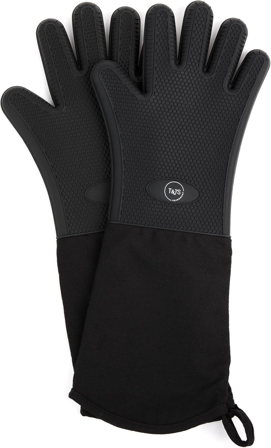 T&J's Silicone Oven Gloves Heat Resistant Gloves, Non