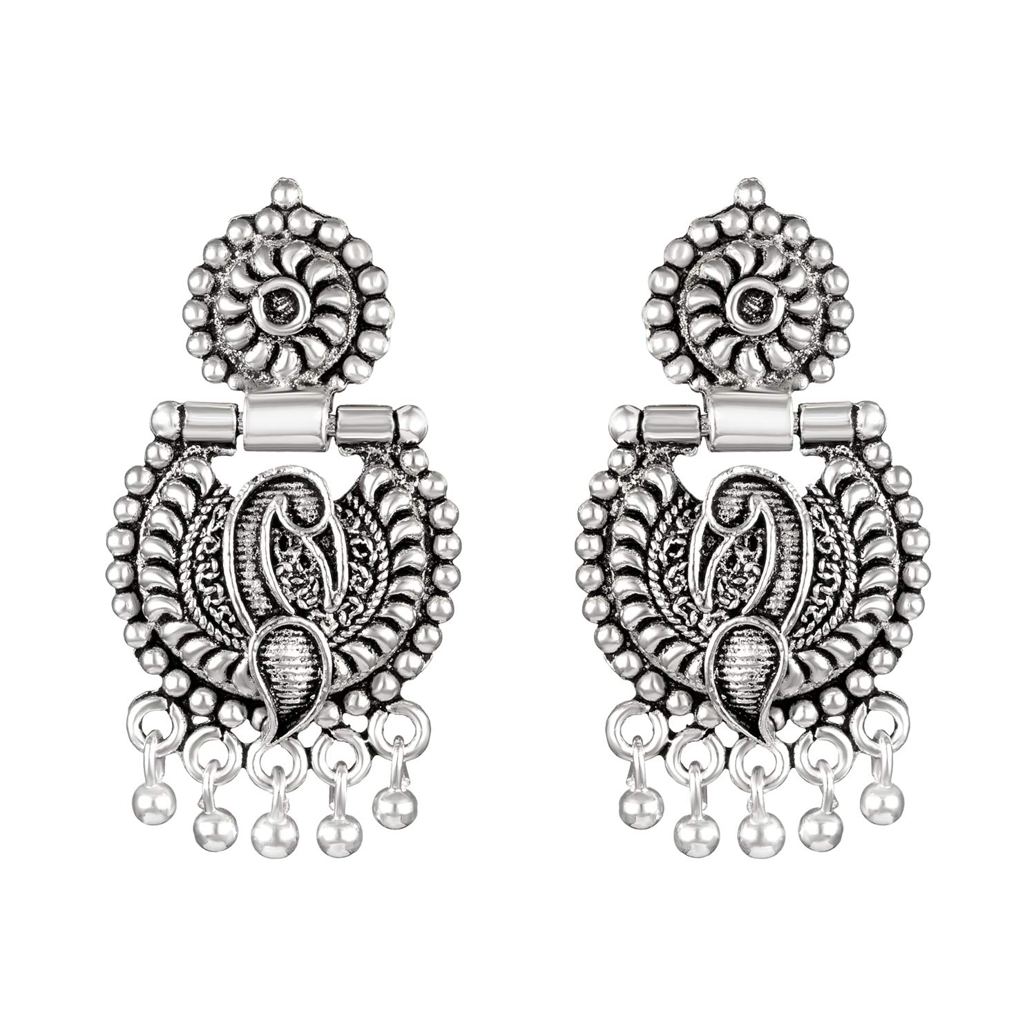 Oxidised Traditional Necklace Set