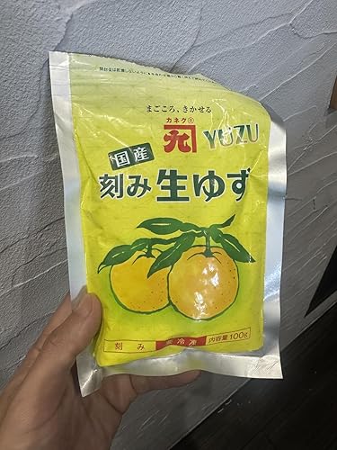 Amazon.co.jp: カネク 刻み生柚子 100g 冷凍 業務用 : 食品・飲料・お酒