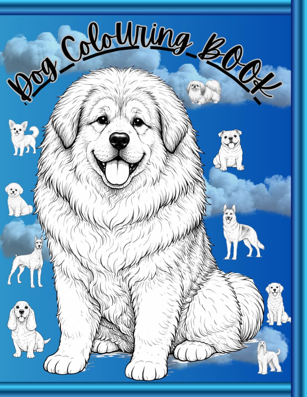 Dogs Colouring Book: For Dog lovers