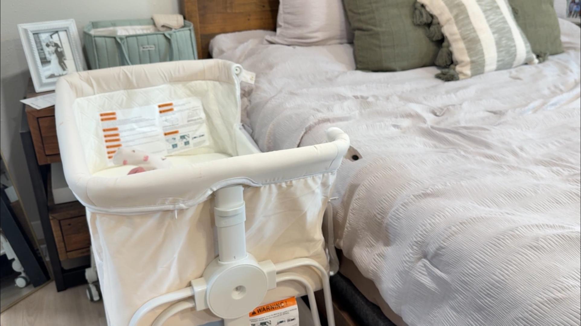 小物 Atto Vannucci Amazon.com: venowu Bedside Crib, 3 in 1 Bassinet with Quick Height