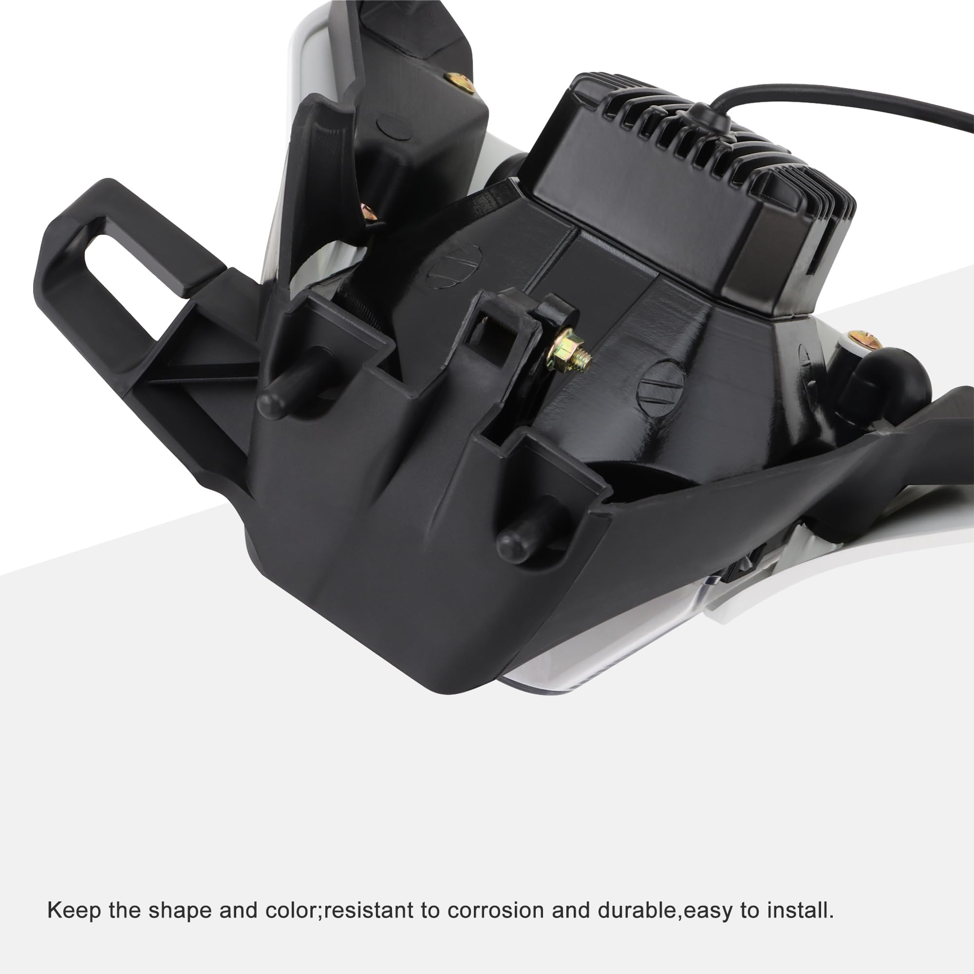 GOOFIT 12V 15W Phare de moto Remplacement pour VTT Scooter Pocket Vélo tout-terrain