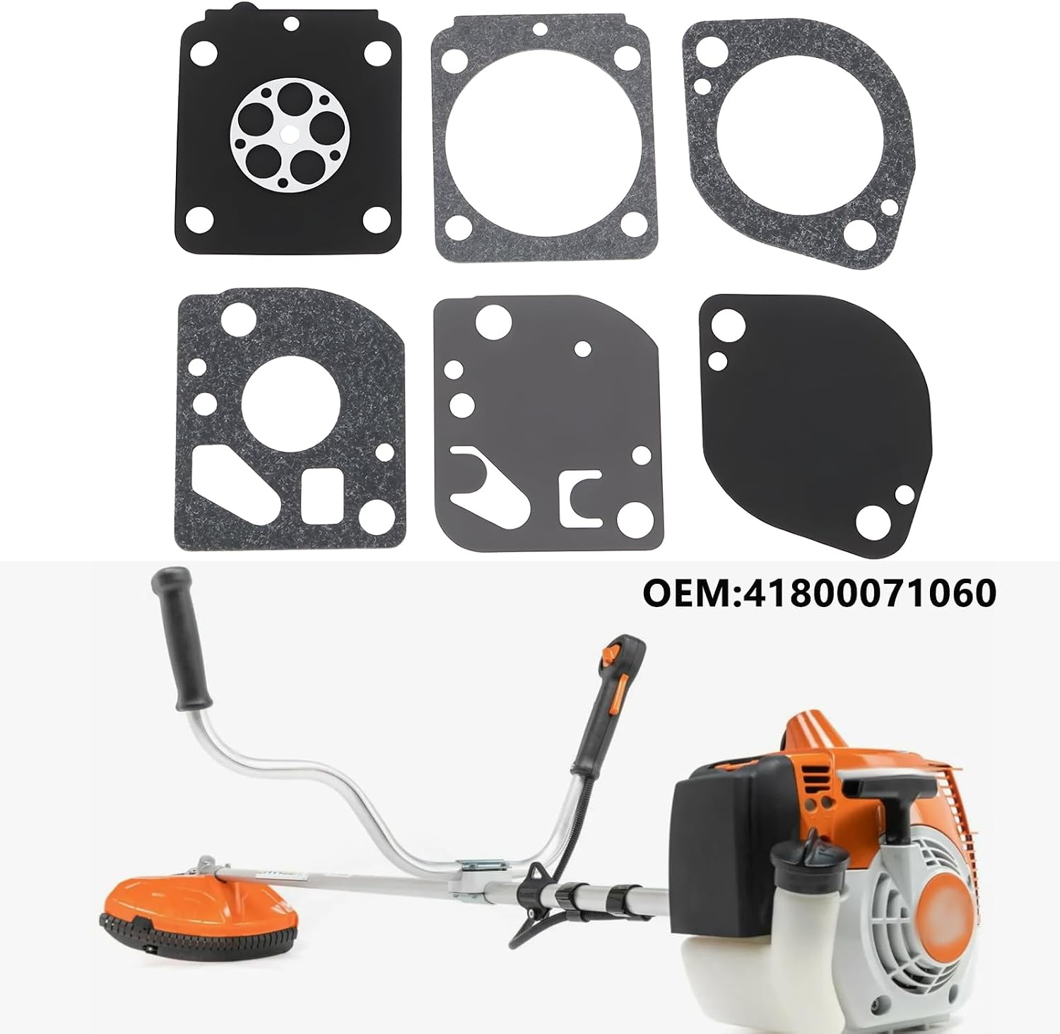 Create idea 1Set Carburetor Rebuild Kit 41800071060 Compatible with STIHL FS HT HL KM FC SP BR