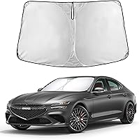 Vista 199 de EcoNour Parasol para Subaru Crosstrek 2013-2015 2016 2017, visera solar para parabrisas delantero y ventana, bloqueador de calor UV y protector