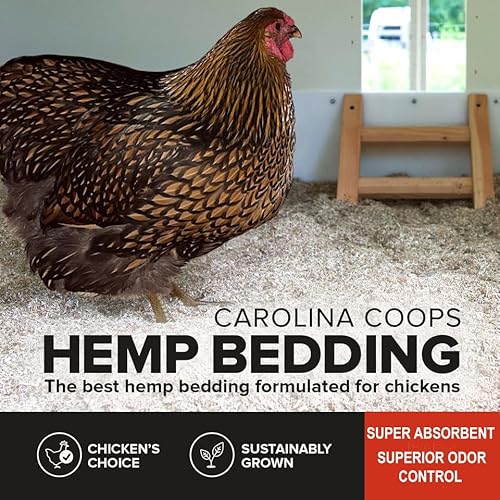 Carolina Coops Long Lasting Hemp Poultry Bedding For Chicken Coops thumb #3