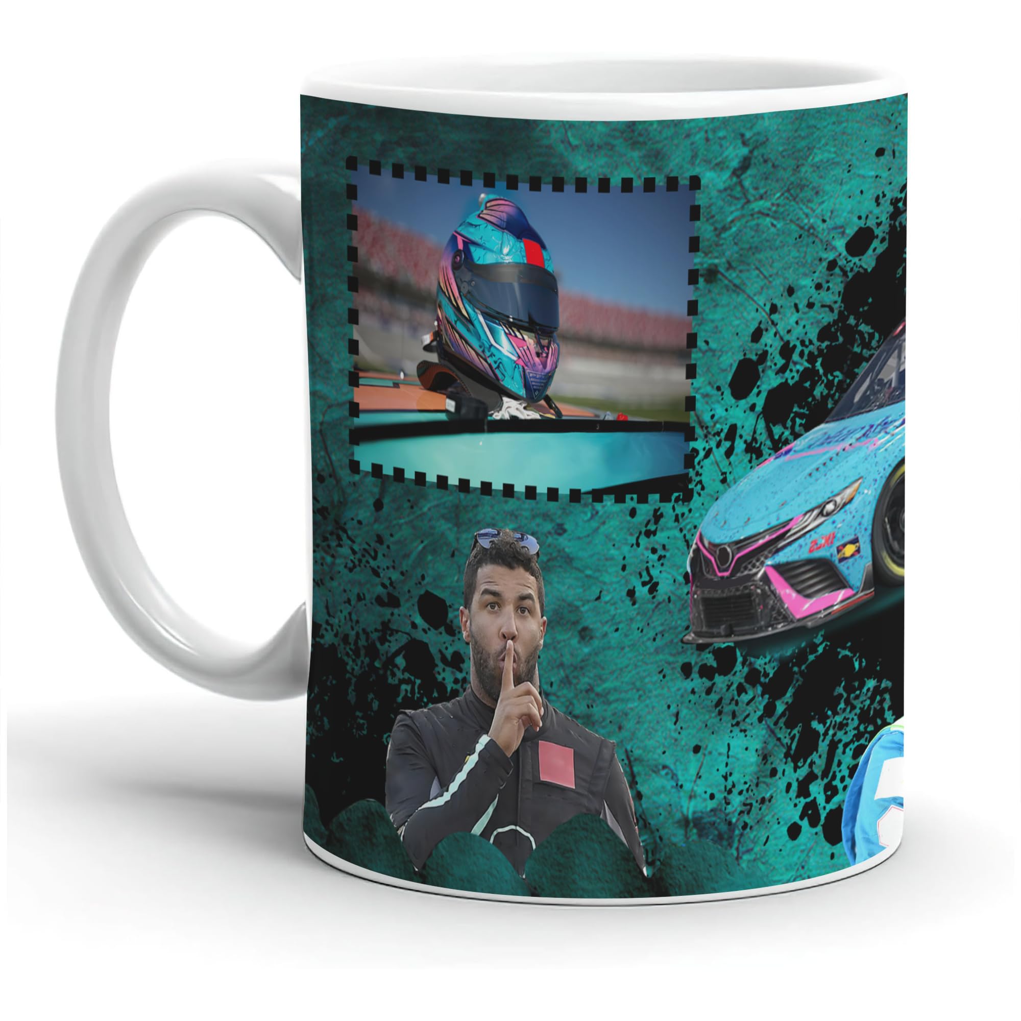 Tea Cups Bubba White Ceramic Wallace 11oz 15oz Gifts Collage Classic Mug For Tea, Latte, Chocolate Or Coffee