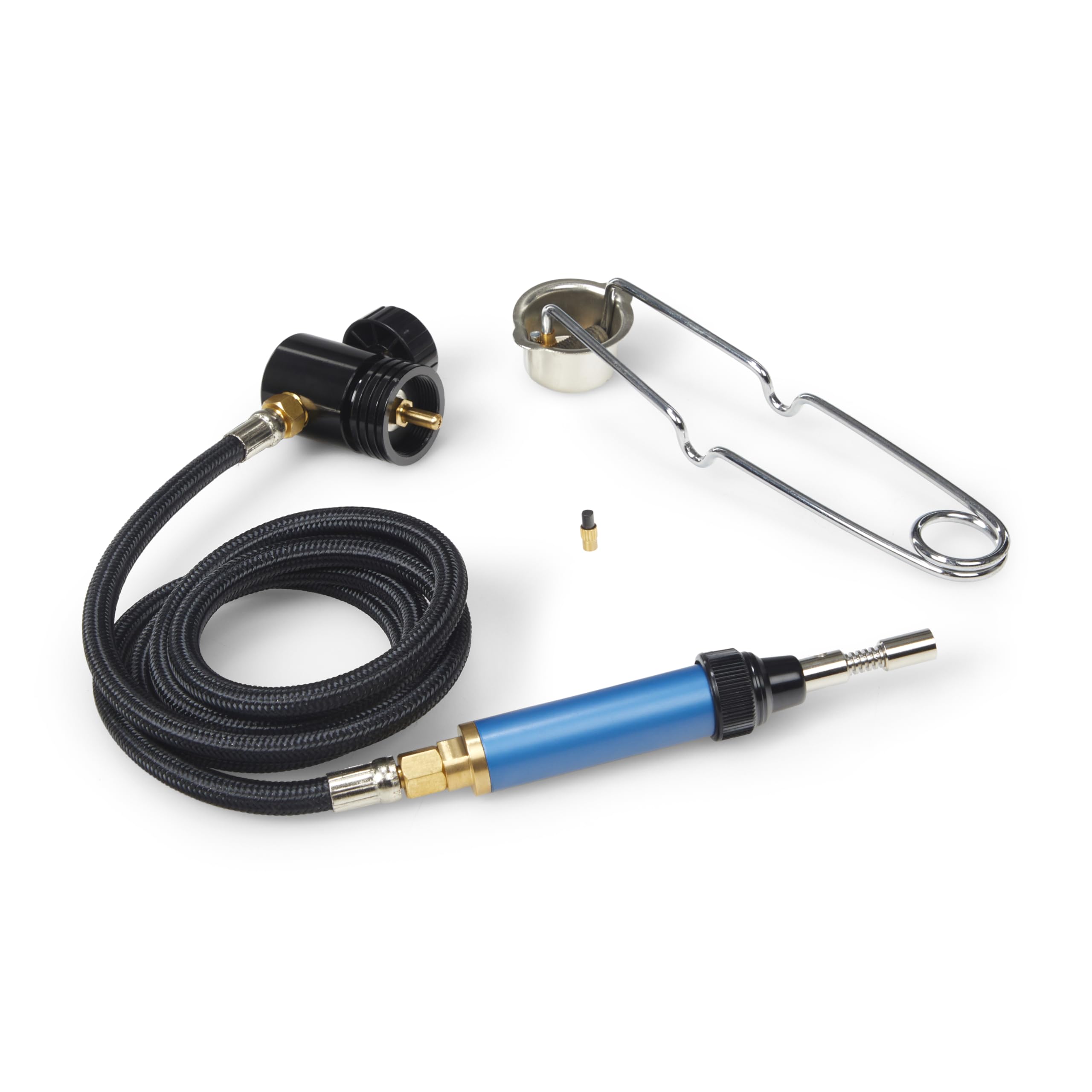 LavaTap Blei-Schweißset, feine Düse, MAPP/Propangasbrenner | Feindüsen-Präzisions-Flamme für Blei-Bossing, Detaillöten, Löten, Schmuck- & Modellbau MAPP/Propanbrenner