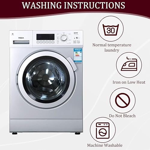 Miniatura 13 de Paquete de 3 manteles de elastano de 6 pies, lavables, resistentes a las arrugas, elásticos para mesas plegables, bodas, fiestas, cumpleaños