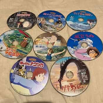 ジブリDVD本編ディスク8枚　(76 ジブリDVD本編ディスク8枚(78 - メルカリ