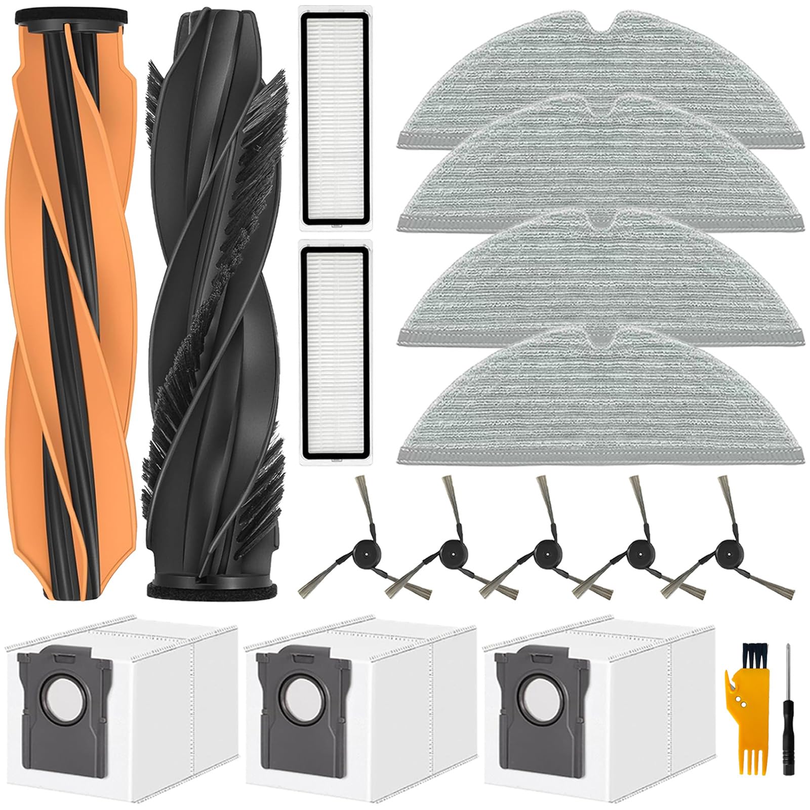 Homruich Accessories for DREAME D20 Pro Plus Vacuum Cleaner