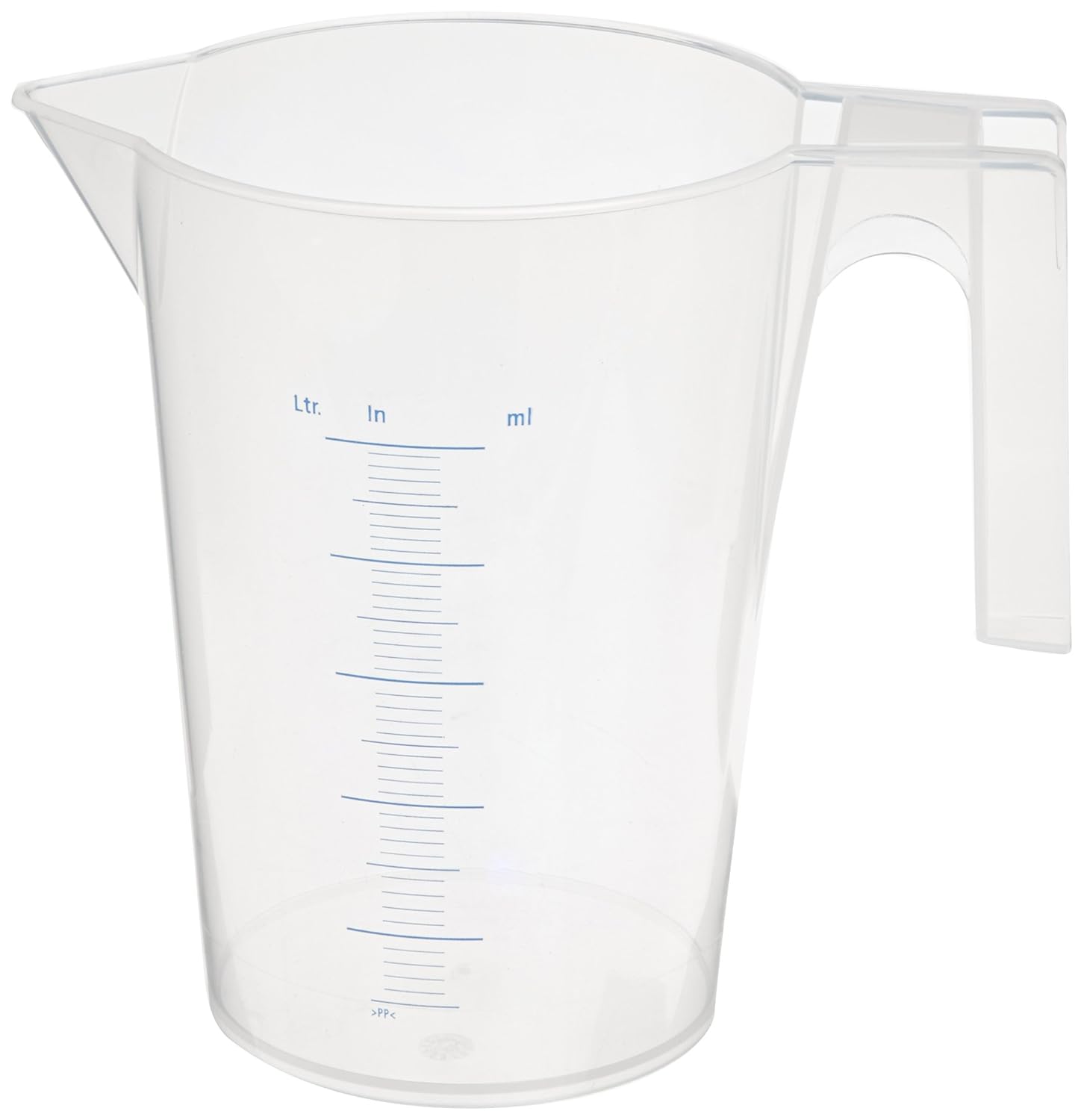 Vitlab Polypropylene Graduated Pitcher, Nesting, 500mL Capacity (Pack of 12)