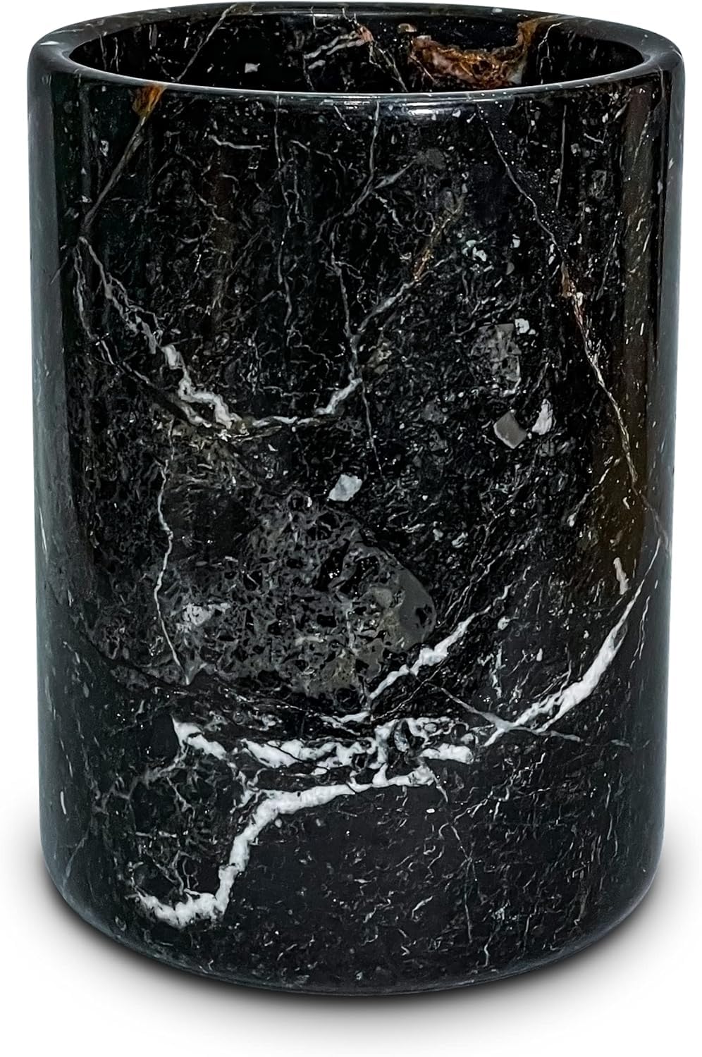 Champagne & Wine Cooler Bucket with Polished Interior – Non-Slip Scratch-Proof Pad, Marble Utensil Holder for Kitchen, Bar & Housewarming Gifts (Multi Green) — Amazon image 12