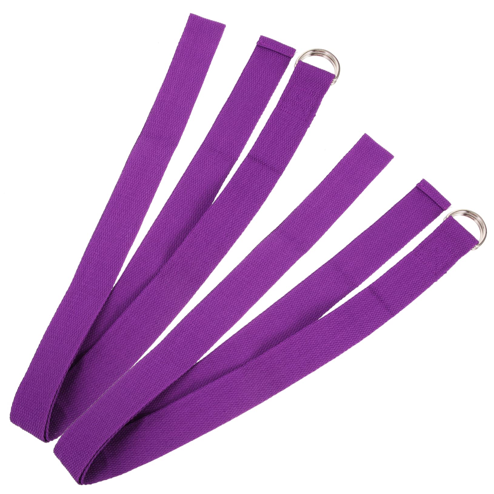 VICASKY 2Pcs Extendable Yoga Strap Multi Function Workout Band for Yoga Pilates and Stretching Durable and Comfortable Exercise Band for Home Use