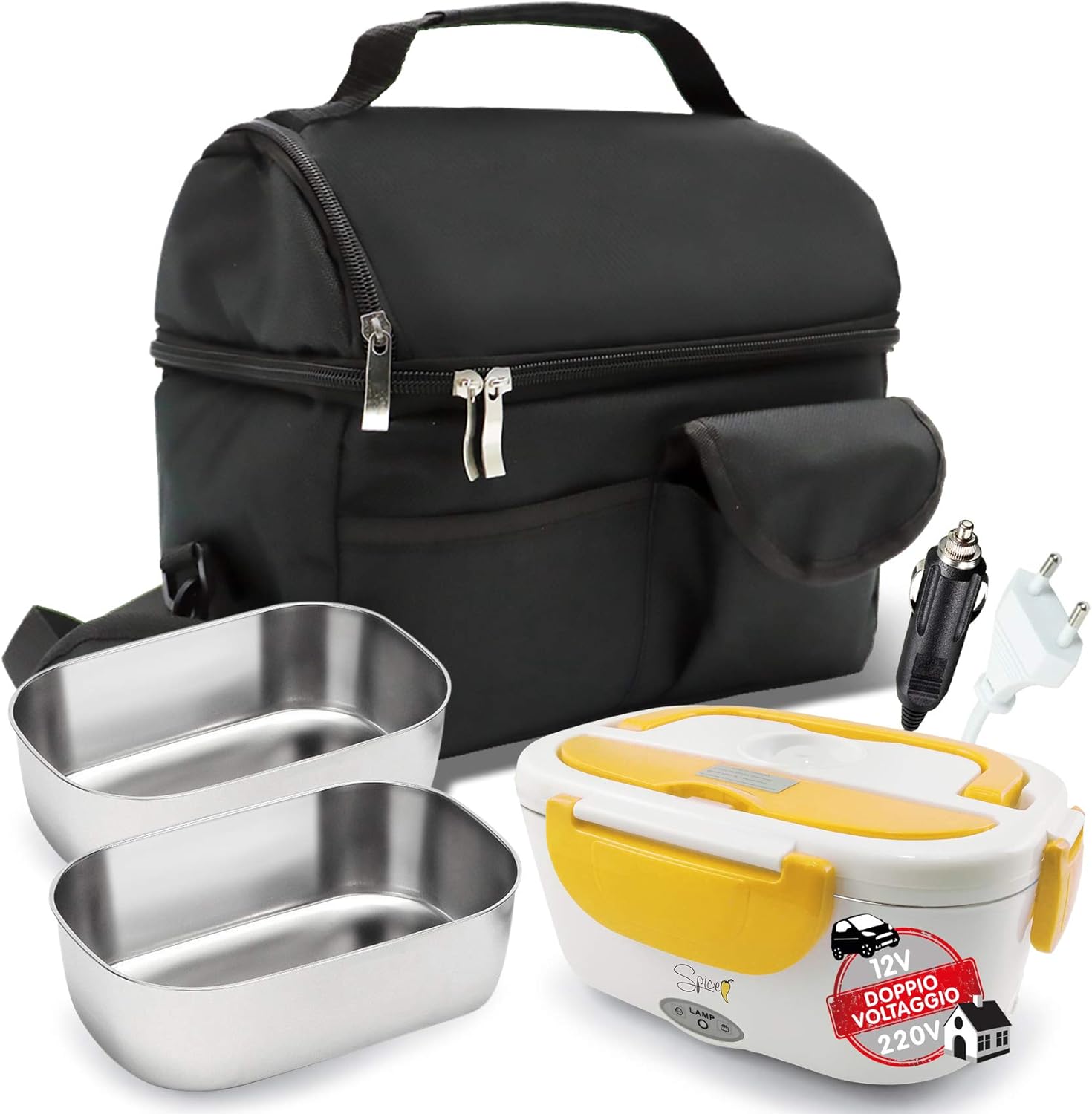 cestino da pranzo con tracolle