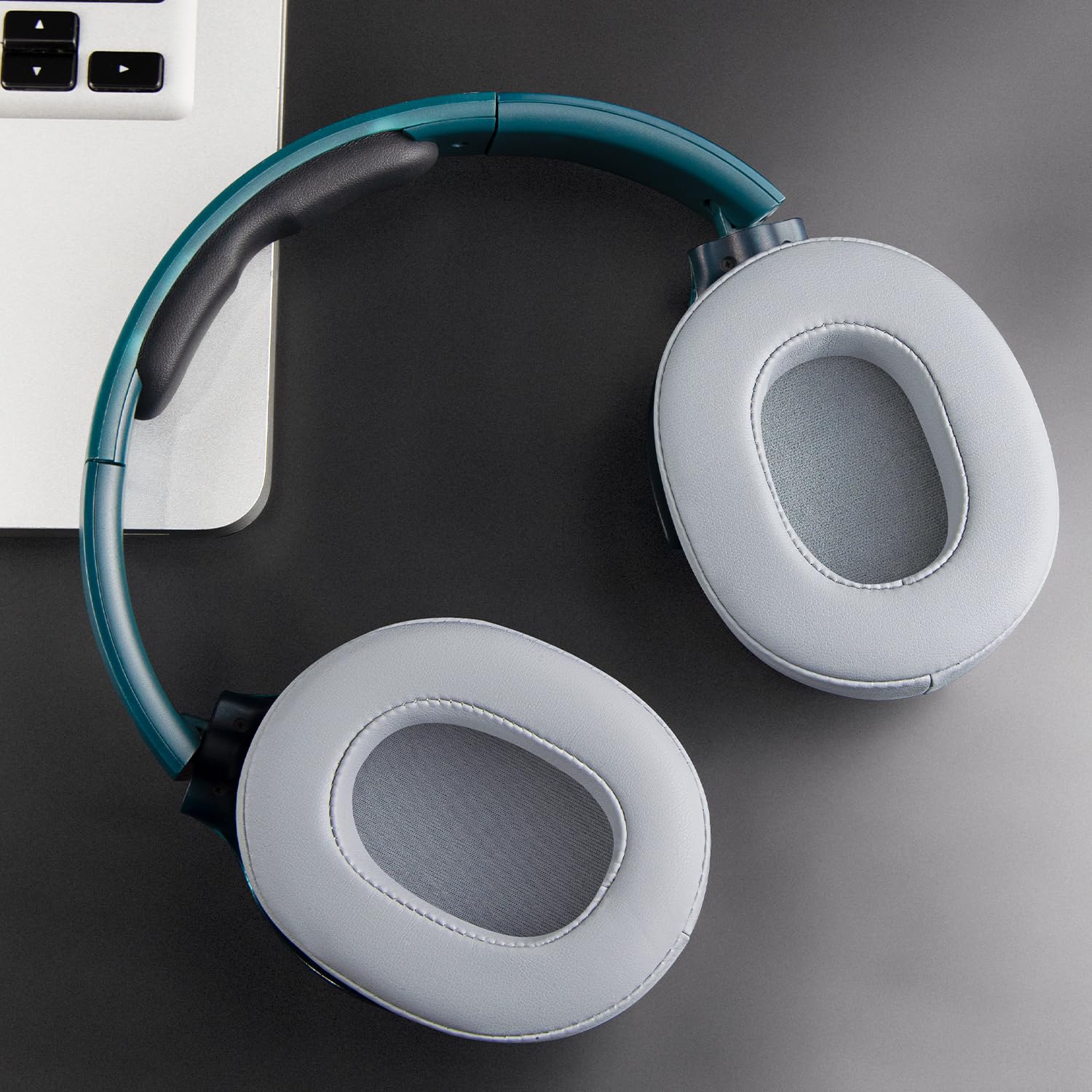 SOULWIT Ohrpolster Für Skullcandy Hesh & Hesh 2 – Weiches Proteinleder, Geräuschisolierend, Einfach Zu Wechseln