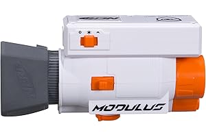 Longstrike Nerf Modulus Toy Blaster with Barrel Extension | NERF Modulus Day/Night Zoom Scope