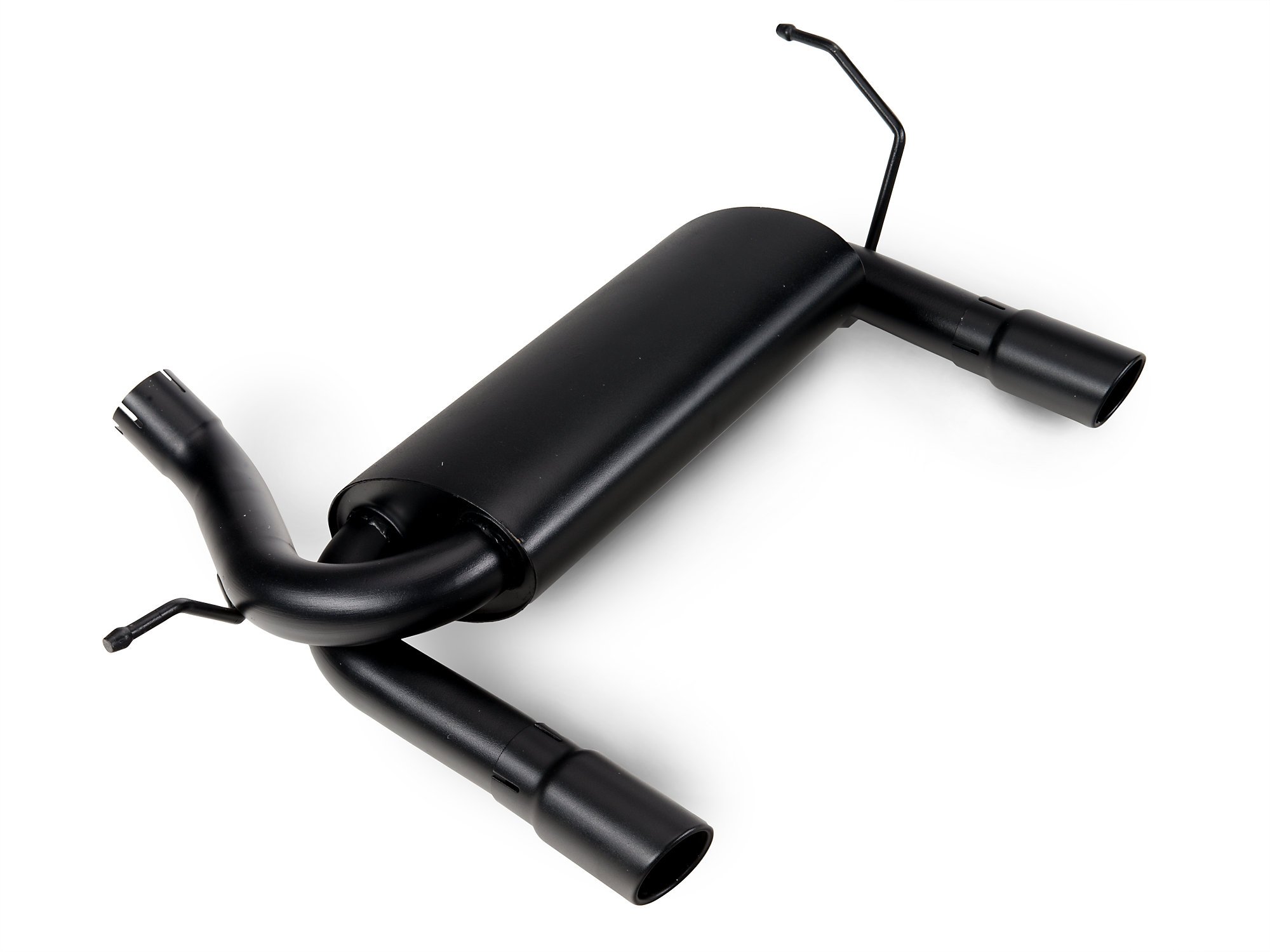 Amazon.com: RedRock Dual Outlet Axle Back Exhaust with Black Tips