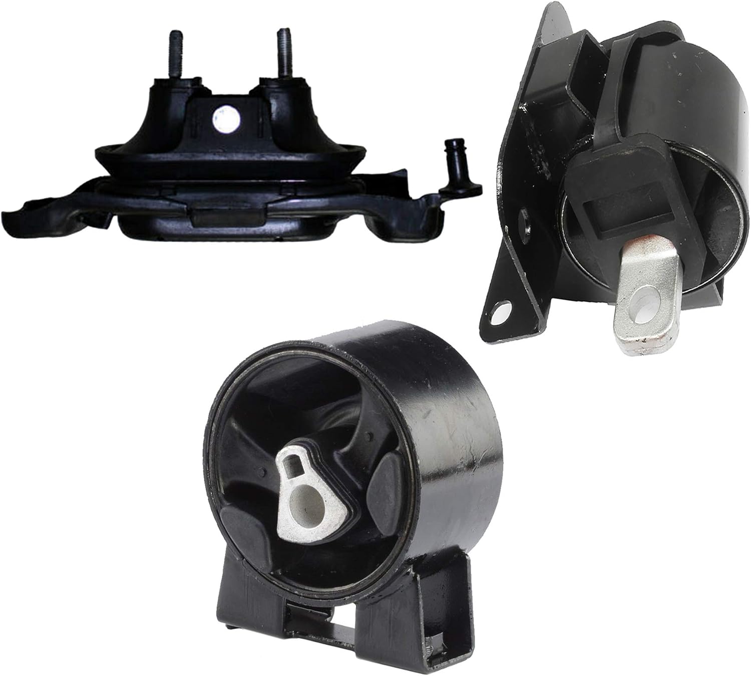Compatible with Chrysler Dodge Volkswagen 08-10 Town & Country Grand Caravan Routan 3.3L 3.8L Front Right and Front Engine Motor and Transmission Mount Set 3PCS A5480 A5654 A5493