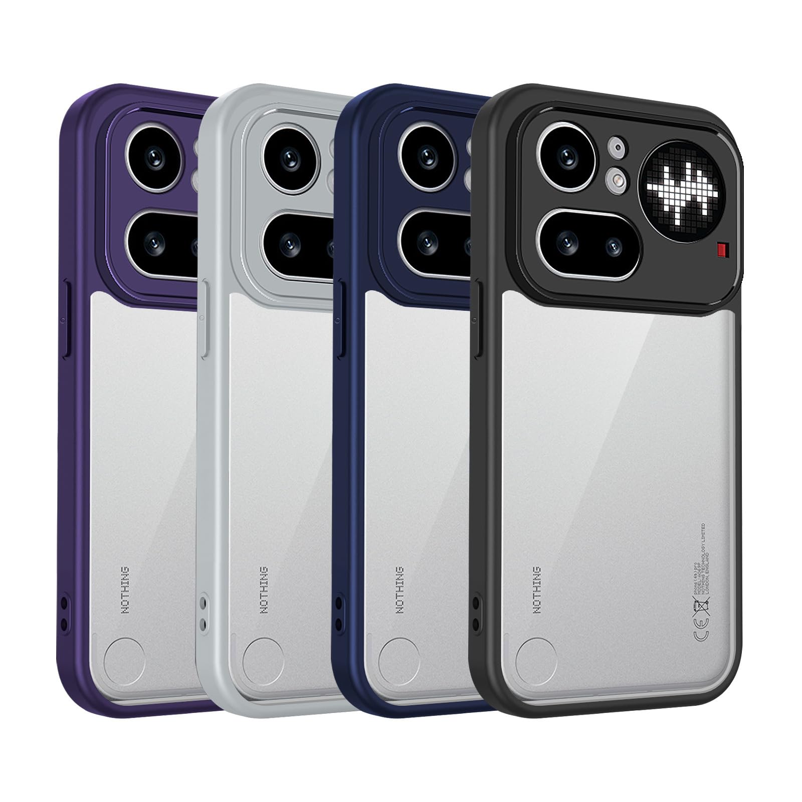 【詳細不明】Aロゴ 透明ケース付き　　2021年 Amazon.co.jp: Lzzox for Nothing Phone 4a ケース クリア [カメラ保護