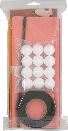 Miniatura 5 de Creativity Street Lia Griffith LG40003 - Kit de papel crepé, flores de ranúnculo, varios tamaños, los colores pueden variar 29 unidades