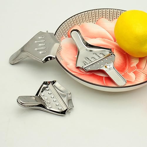 Miniatura 2 de Exprimidor manual de acero inoxidable, prensa de jugo de naranja y limón, abrazadera exprimidora de frutas, perfecto para jugo fresco en casa y en